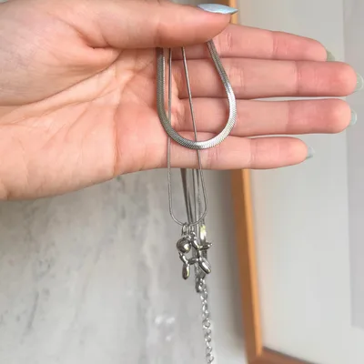 Collar de acero inoxidable 14 - joya que no se oxida ni se ennegrece - Joyería Salomé Quito