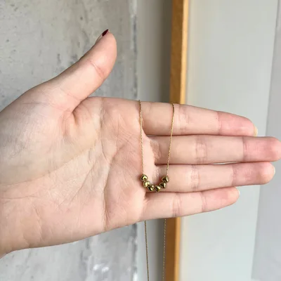 Collar de acero inoxidable 30 - joya que no se oxida ni se ennegrece - Joyería Salomé Quito