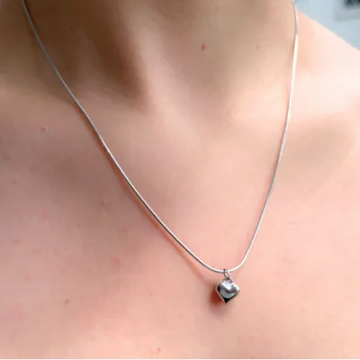 Collar de acero inoxidable 35 - joya que no se oxida ni se ennegrece - Joyería Salomé Quito