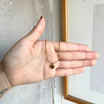 Collar de acero inoxidable 38 - joya que no se oxida ni se ennegrece - Joyería Salomé Quito