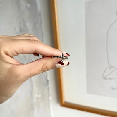 Anillo de acero inoxidable 8 - joya que no se oxida - Joyería Salomé Quito